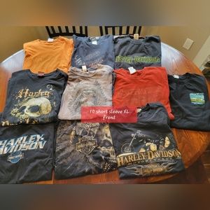 Lot of 10 mens short sleeve tshirts